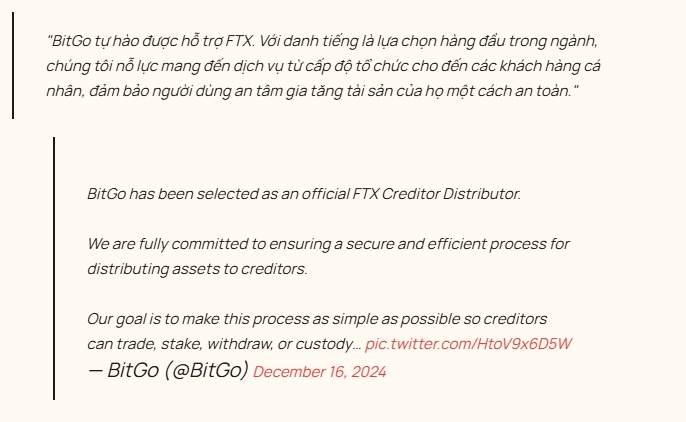 FTX bắt đầu trả nợ cho người dùng vào đầu năm 2025