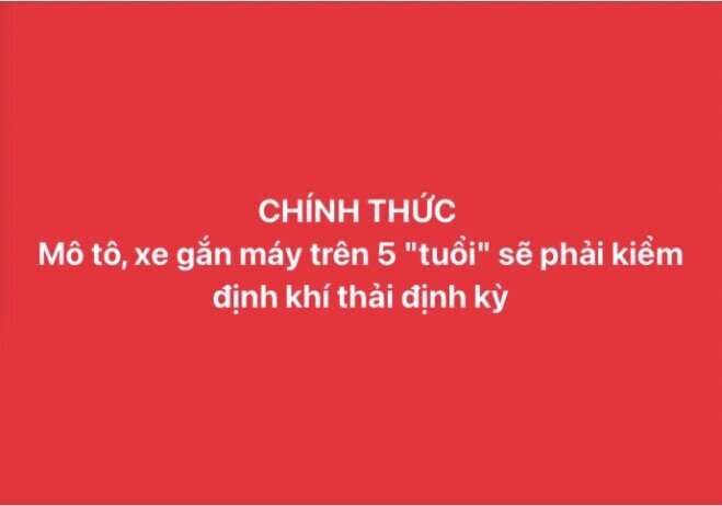 Dân mạng lo phải chờ cả ngày để kiểm định khí thải cho xe máy