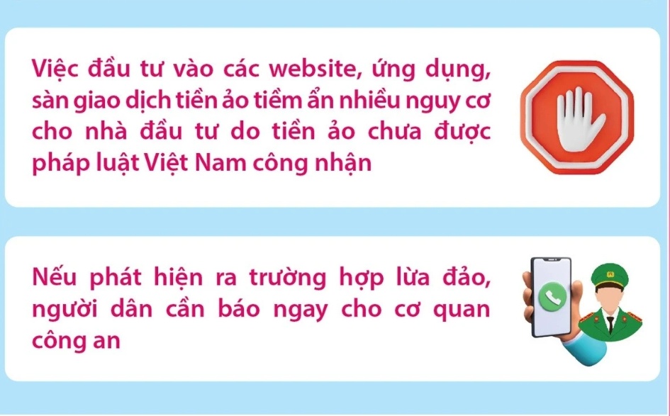 Cảnh báo lừa đảo đầu tư trên các sàn giao dịch tiền ảo