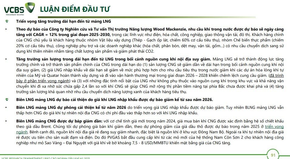 6 cổ phiếu dầu khí tiềm năng trong năm 2025, mức sinh lời kỳ vọng lên tới hơn 40%