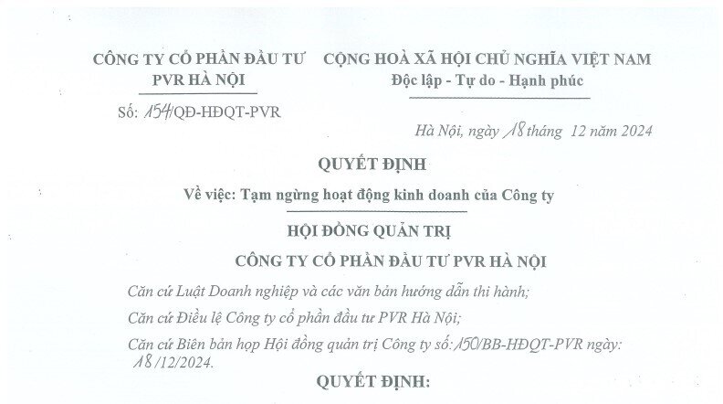 Ôm gần 257 tỷ của khách hàng đặt mua căn hộ, một công ty BĐS muốn tạm ngừng hoạt động kinh doanh