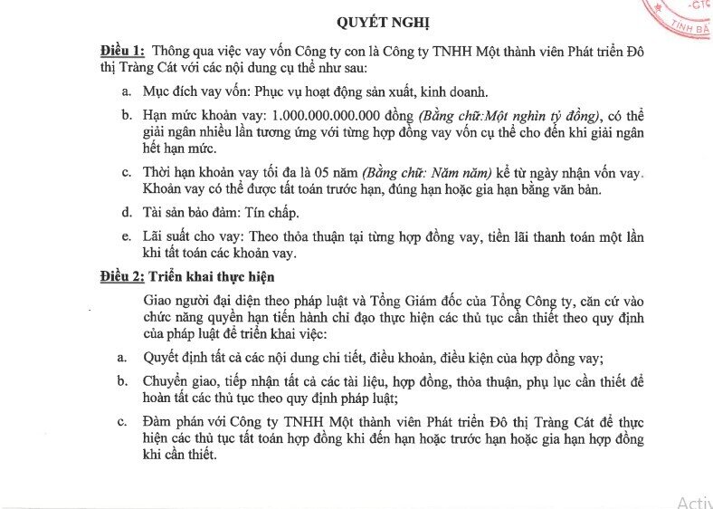 Doanh nghiệp của ông Đặng Thành Tâm muốn vay nợ 1.000 tỷ đồng từ công ty con