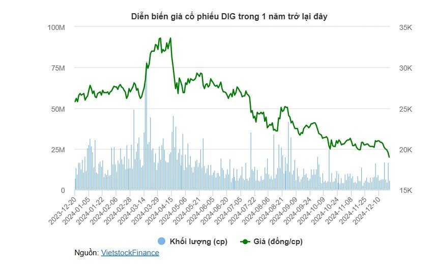 Chủ tịch Nguyễn Hùng Cường nhận thừa kế thêm 5 triệu cp DIG