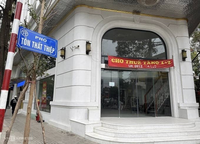 Nhiều khách thuê trả mặt bằng nhà phố