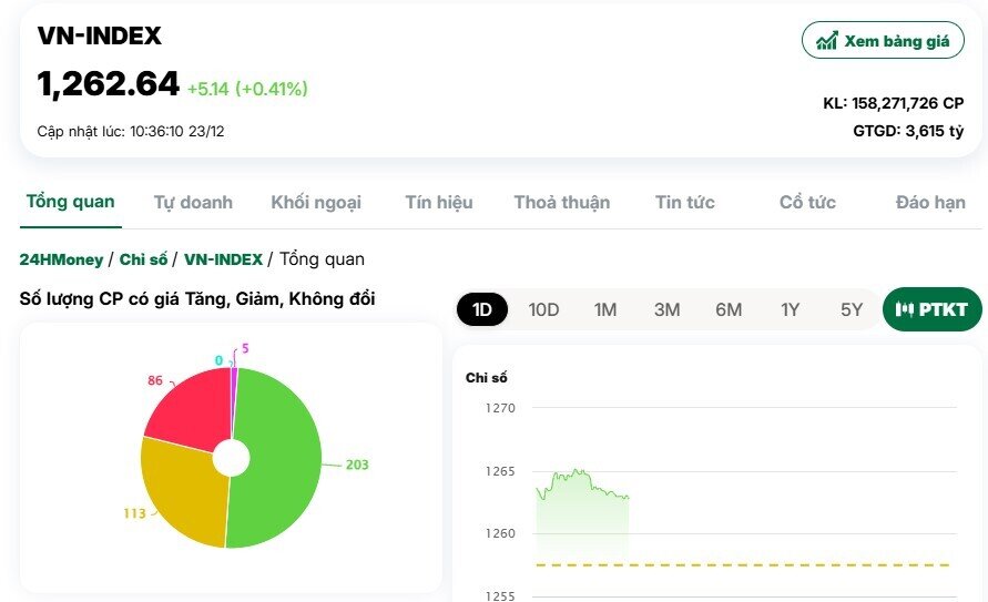 Dòng tiền vẫn "ưu ái" cổ phiếu vừa và nhỏ