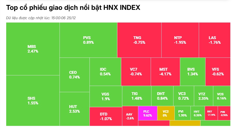 VN-Index tăng gần 14 điểm, NĐT 'nhận quà' đúng dịp Giáng sinh