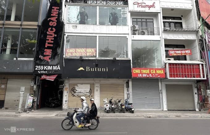 Nhiều mặt bằng nhà phố qua thời 'gà đẻ trứng vàng'