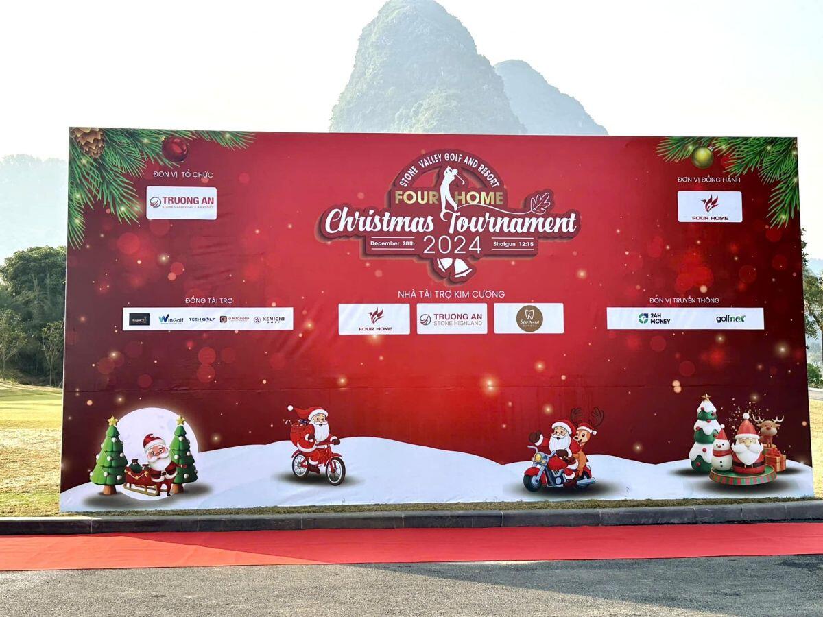 Golfer Nguyễn Văn Nghĩa vô địch giải đấu Stone Valley - Four Home Christmas Tournament 2024