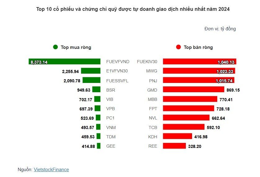 Theo dấu dòng tiền cá mập năm 2024