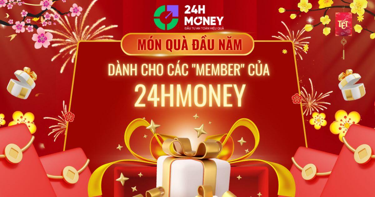 Món quà có 1-0-2 trong năm mới 2025 cho người dùng trên 24HMoney