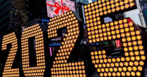 Thế giới đón năm mới 2025