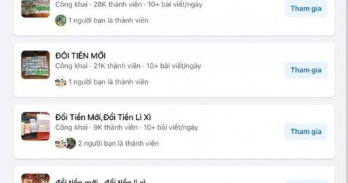 Nguy cơ vớ phải tiền giả, ''bùng'' cọc khi đổi tiền mới, tiền lẻ trên mạng xã hội