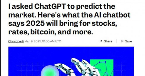 ChatGPT trả lời gì khi được hỏi về giá cổ phiếu và Bitcoin năm 2025?