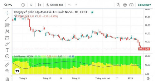 Có nên bắt đáy cổ phiếu NVL?