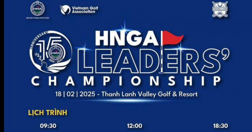 Sắp Khởi Tranh Giải Vô Địch Chủ Tịch & Tổng Thư Ký Các Clb Golf Hà Nội 2025 - HNGA Leader's Championship 2025