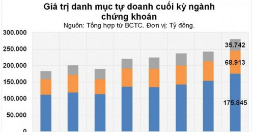 11 tỷ USD tự doanh của các CTCK đang phân bổ như thế nào?