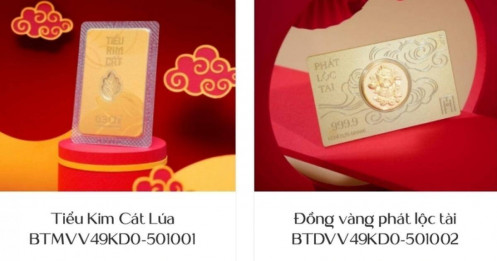 Giá sản phẩm vàng Thần Tài ép vỉ cao chót vót, chuyên gia khuyên mua loại nào?