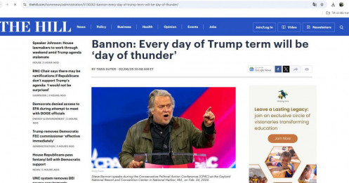Mỗi ngày ông Trump làm tổng thống sẽ đều là "ngày sấm sét"