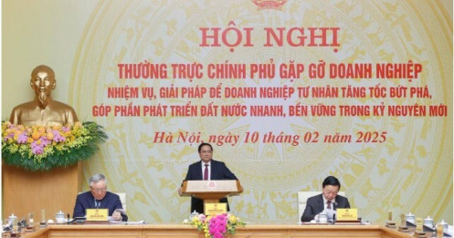 Thủ tướng ngưỡng mộ, khâm phục nỗ lực, thành quả của Hòa Phát, THACO, FPT…, đưa đề nghị quan trọng tới 26 doanh nghiệp lớn