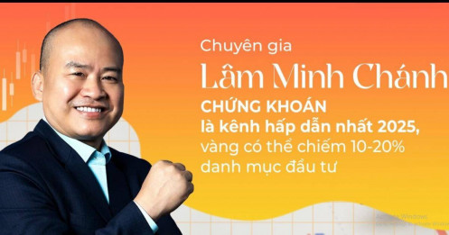 Chứng khoán là kênh đầu tư hấp dẫn nhất 2025, vàng có thể chiếm 10-20% danh mục