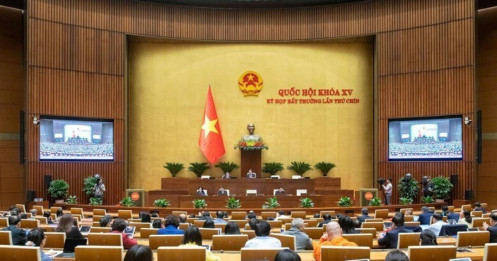 Quốc hội làm nhân sự, thông qua nhiều nội dung quan trọng