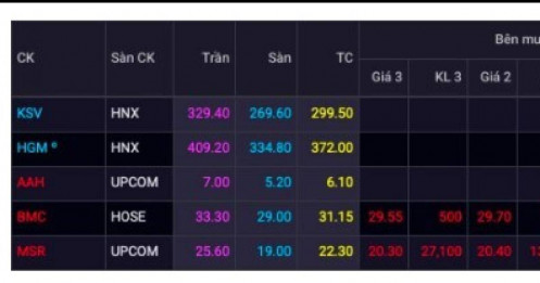 Cơn bão chốt lời quét qua cổ phiếu khoáng sản: Nhà đầu tư mua đuổi lỗ nặng 15-25% chỉ sau một phiên