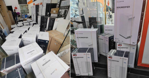 Đổ xô mua máy hút ẩm