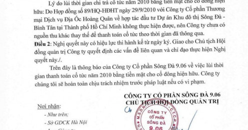 Mua cổ phiếu để nhận cổ tức từ khi mới sinh con, đến khi con vào lớp 10 vẫn chưa thấy tiền