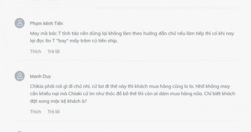 Nghi lộ lọt thông tin khách mua hàng qua app: Chiaki không thể im lặng