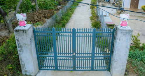 Cận cảnh khu vực tịnh thất "tu tiên" lừa gần 100 tỷ đồng: Ngoài cổng có tượng... Hello Kitty