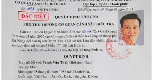 Truy nã Trịnh Văn Thái trong đường dây lừa đảo của TikToker Mr Pips