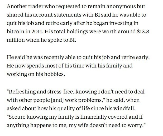 Đồng hồ Rolex, nhà cửa và tự do tài chính: Phần thưởng cho những nhà đầu tư nhỏ lẻ về bờ sau khi kiên nhẫn 'gồng lỗ' Bitcoin