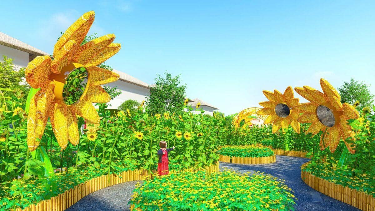 Ngân nga “Bản hòa ca Tết Việt” tại đường hoa Home Hanoi Xuan 2025