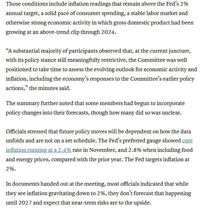 Biên bản cuộc họp Fed tháng 12 được công bố: 4 lần nhấn mạnh một yếu tố có thể thổi bùng lạm phát