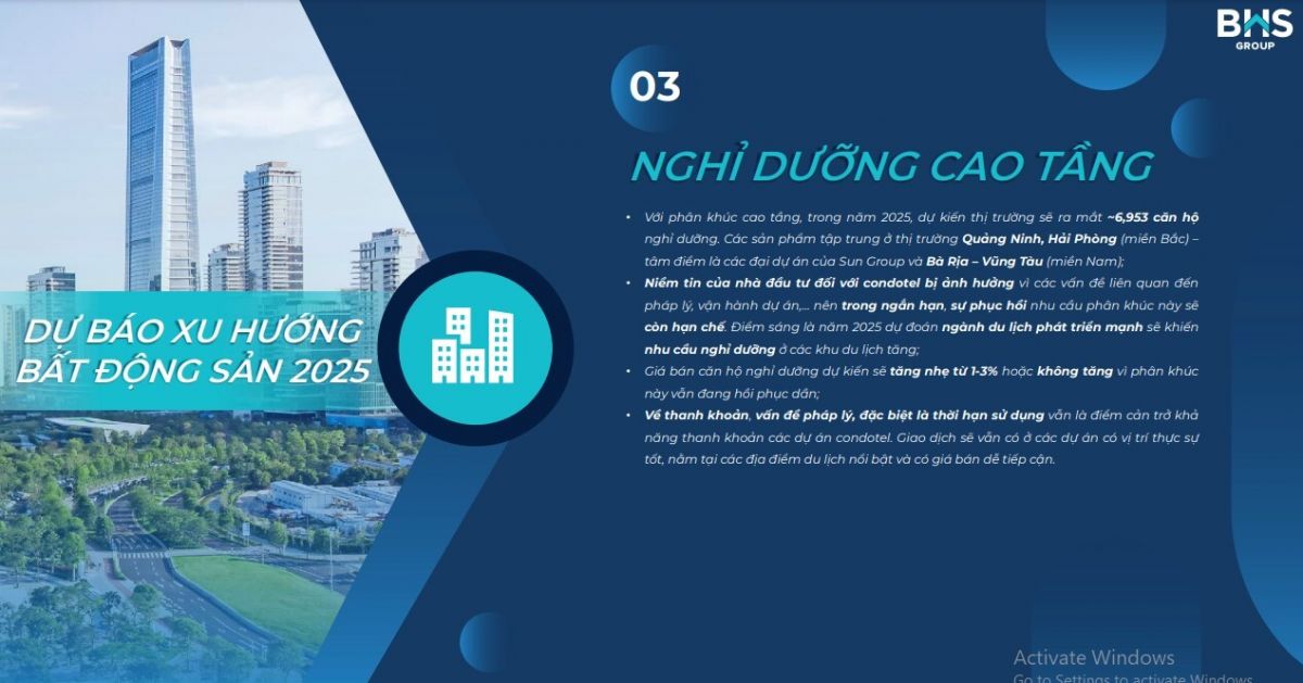 Thị trường BĐS kỳ vọng rực rỡ vào 2025 và tăng tốc ổn định vào 2026
