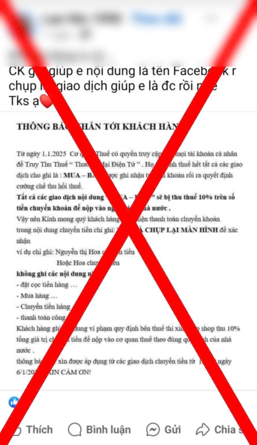 Thực hư về việc thu thuế 10% với giao dịch thương mại điện tử