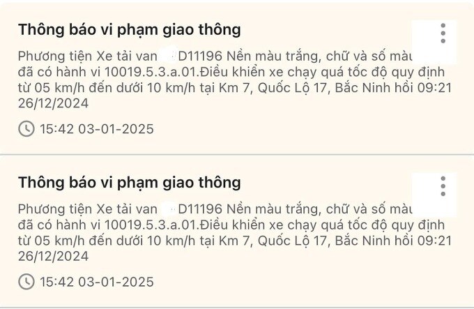 Chủ cũ nhận thông báo phạt vì bán ôtô không sang tên