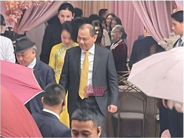 Tỷ phú Phạm Nhật Vượng lộ diện tại lễ ăn hỏi của con trai và Á hậu Phương Nhi