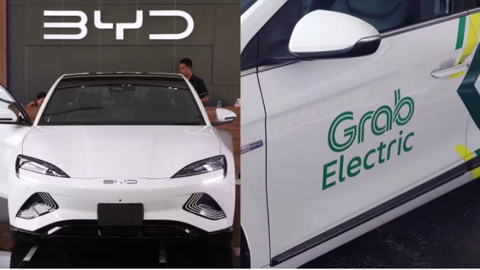 Grab mua 50.000 xe điện của BYD, tham vọng bá chủ dịch vụ taxi tại Đông Nam Á