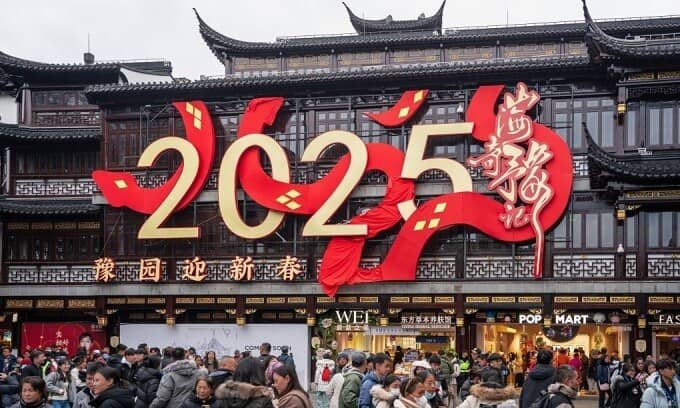 Kinh tế Trung Quốc tăng trưởng 5% năm 2024