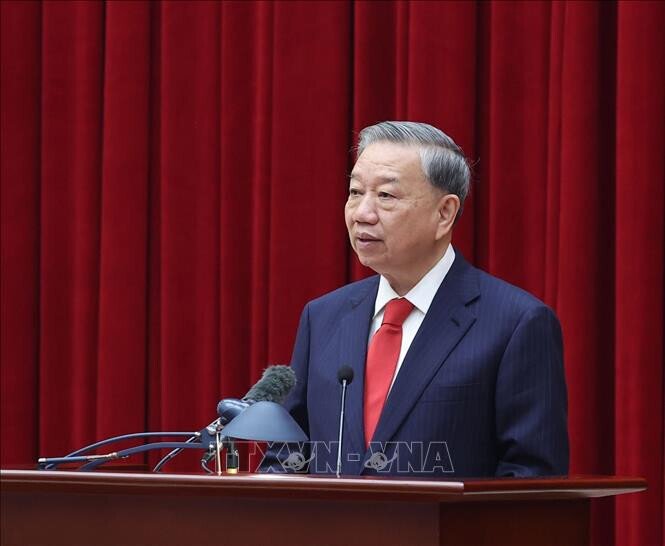 Tổng Bí thư Tô Lâm: Đồng lòng vượt qua khó khăn, thách thức, đưa đất nước phát triển nhanh, bền vững trong kỷ nguyên mới