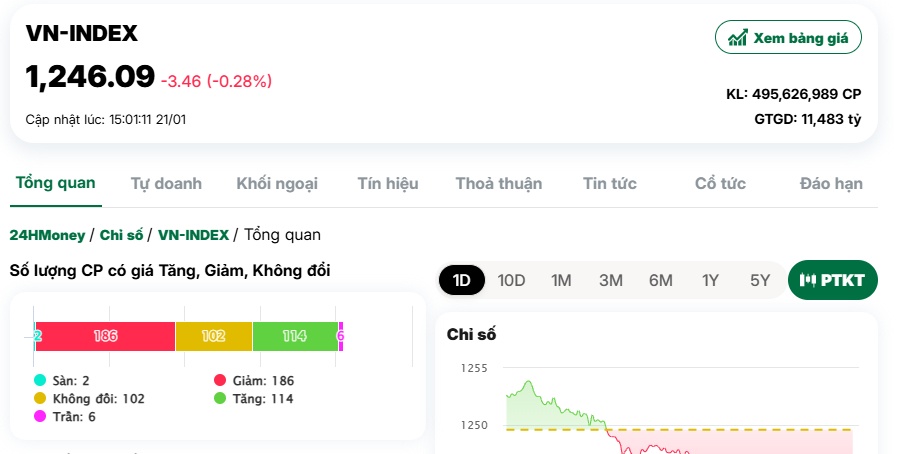 NĐT tập trung vào các mã vừa và nhỏ