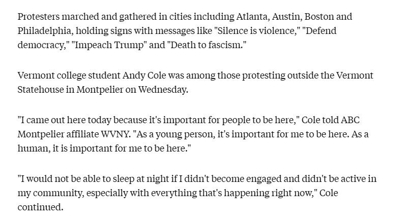 Biểu tình 50501 phản đối ông Trump rầm rộ ở Mỹ