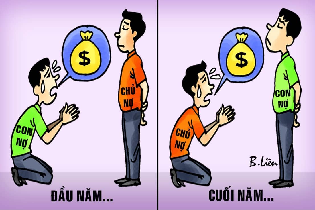 Khổ như... chủ nợ!