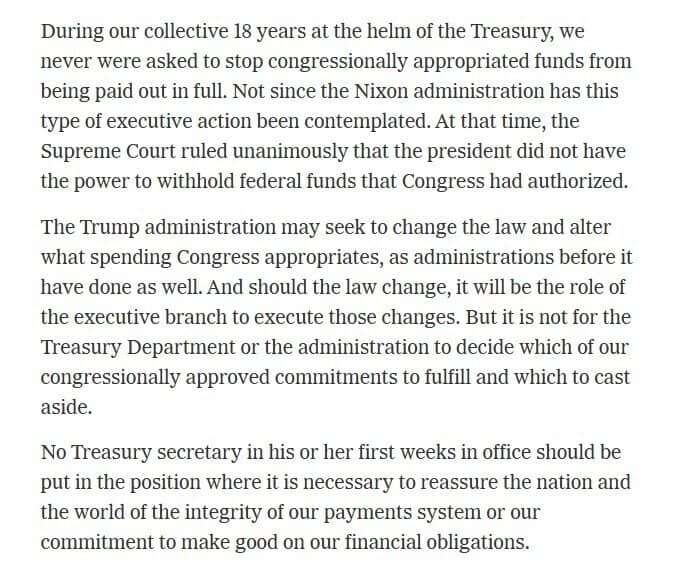 Chính sách của Trump - Musk có nguy cơ khiến Mỹ rơi vào ‘một dạng vỡ nợ’