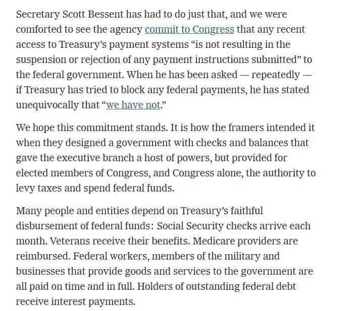 Chính sách của Trump - Musk có nguy cơ khiến Mỹ rơi vào ‘một dạng vỡ nợ’