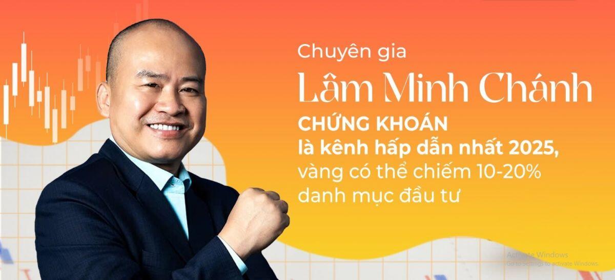 Chứng khoán là kênh đầu tư hấp dẫn nhất 2025, vàng có thể chiếm 10-20% danh mục