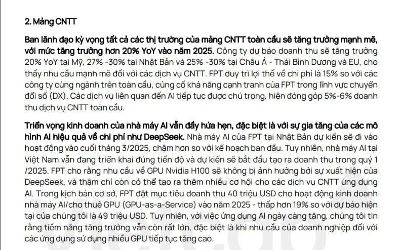 FPT 'không sợ' DeepSeek, nhà máy AI tại Việt Nam và Nhật Bản chuẩn bị đi vào hoạt động