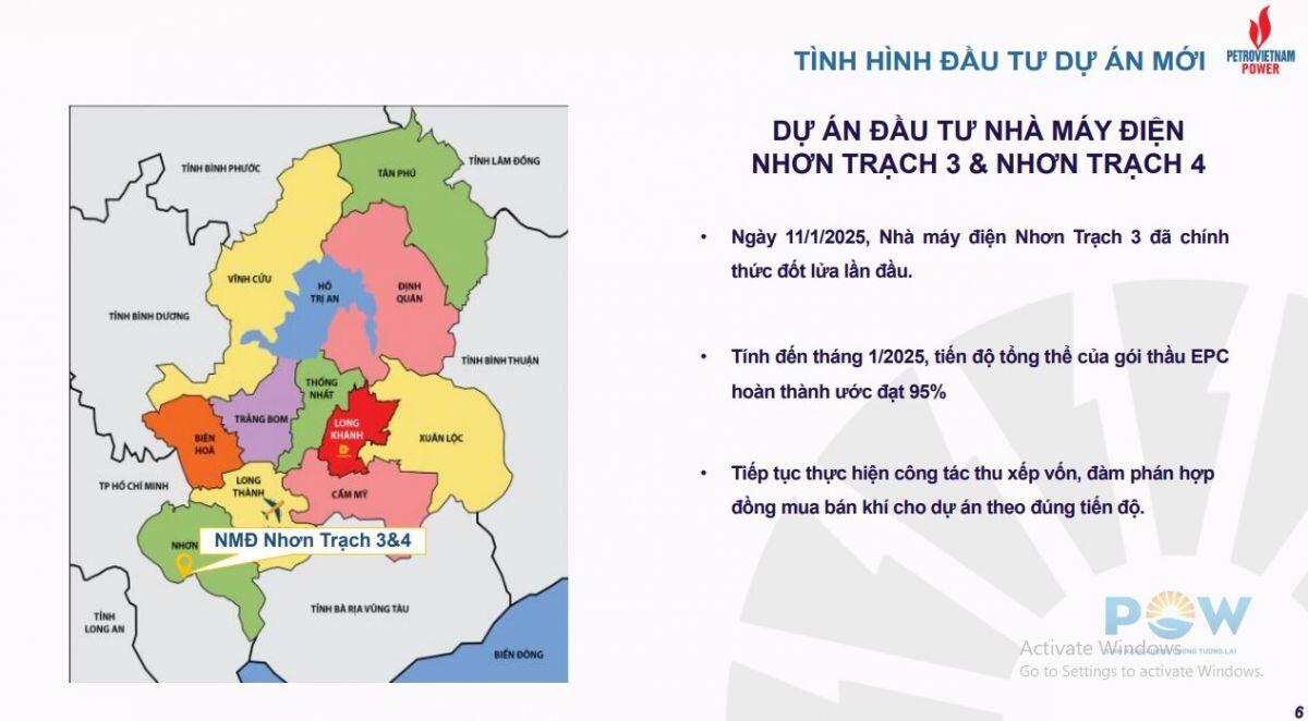 PV Power (POW) thu gần 2.100 tỷ đồng từ bán điện trong tháng 1