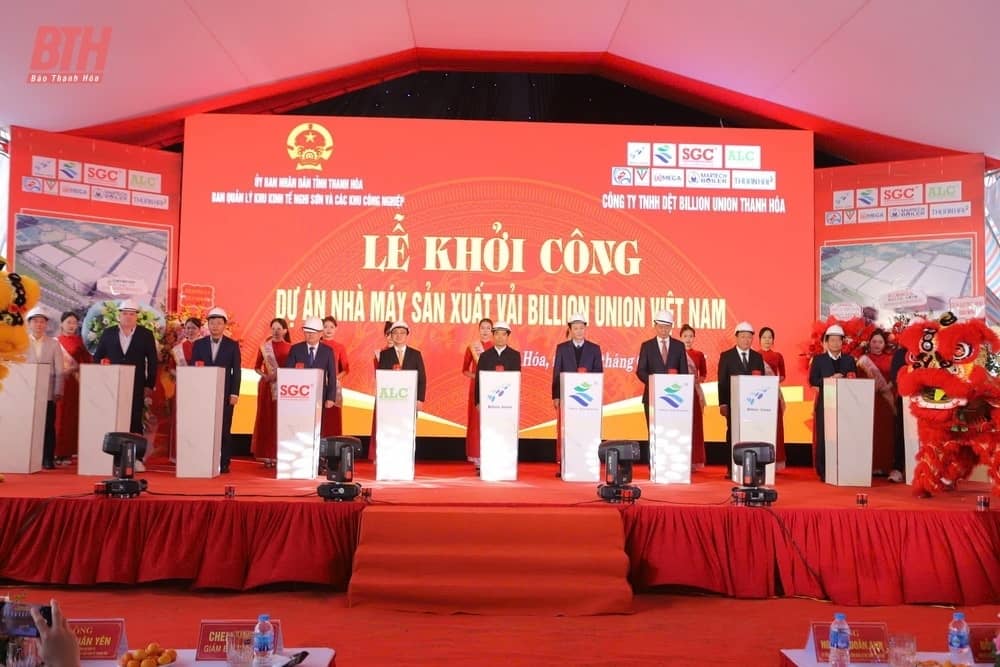 Dự án nửa tỷ USD của Hóa chất Đức Giang chính thức khởi công